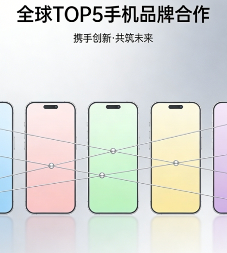 Partnership with the World's Top 5 Smartphone Brands
